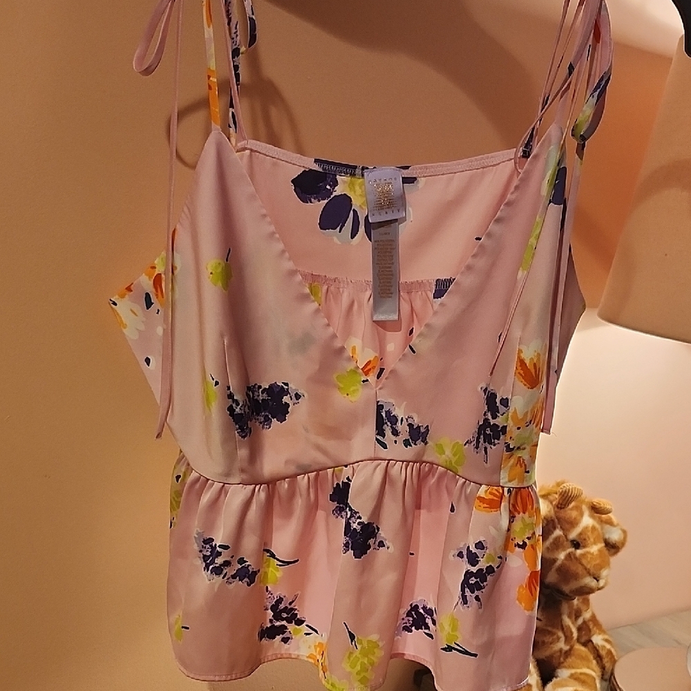 Savage X Fenty Pink Floral Pajama Set - Picture 2 of 8